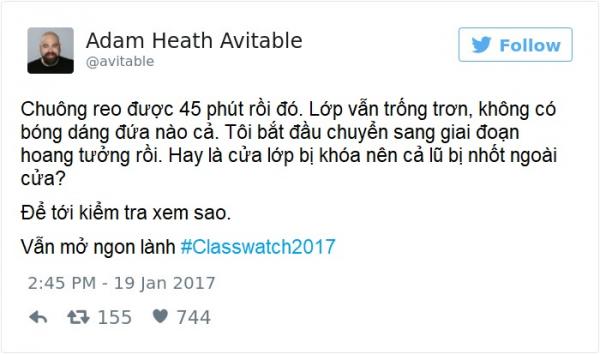 Học sinh đồng loạt trốn học, thầy giáo làm hẳn series dài kỳ trên Twitter tường thuật lại diễn biến vụ việc Học sinh đồng loạt trốn học, thầy giáo làm hẳn series dài kỳ trên Twitter tường thuật lại diễn biến vụ việc