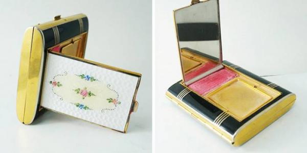 Bao bì tinh tế sang chảnh của những món đồ trang điểm vintage Bao bì tinh tế sang chảnh của những món đồ trang điểm vintage