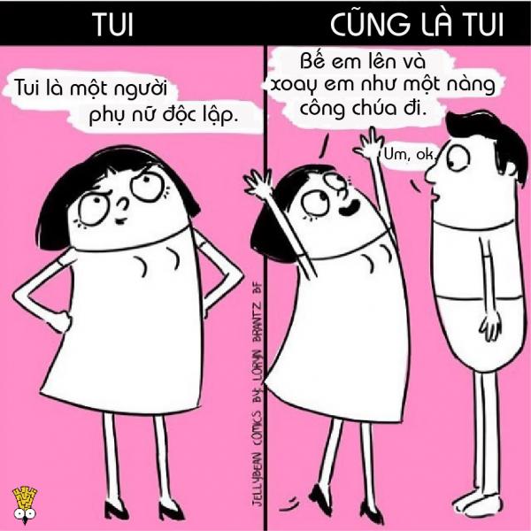 Bộ truyện tranh: Những điều nhỏ nhặt khi là con gái mà tụi con trai còn lâu mới hiểu Bộ truyện tranh: Những điều nhỏ nhặt khi là con gái mà tụi con trai còn lâu mới hiểu