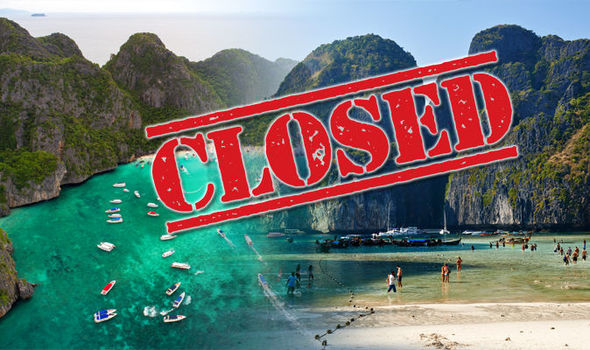 Bãi biển nổi tiếng bị ô nhiễm, chính phủ Thái Lan quyết tâm đóng cửa để cải tạo môi trường Bãi biển nổi tiếng bị ô nhiễm, chính phủ Thái Lan quyết tâm đóng cửa để cải tạo môi trường