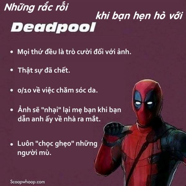 Bộ ảnh hài hước cảnh báo những rắc rối bạn sẽ 'ăn đủ' khi hẹn hò với... siêu anh hùng Bộ ảnh hài hước cảnh báo những rắc rối bạn sẽ 'ăn đủ' khi hẹn hò với... siêu anh hùng