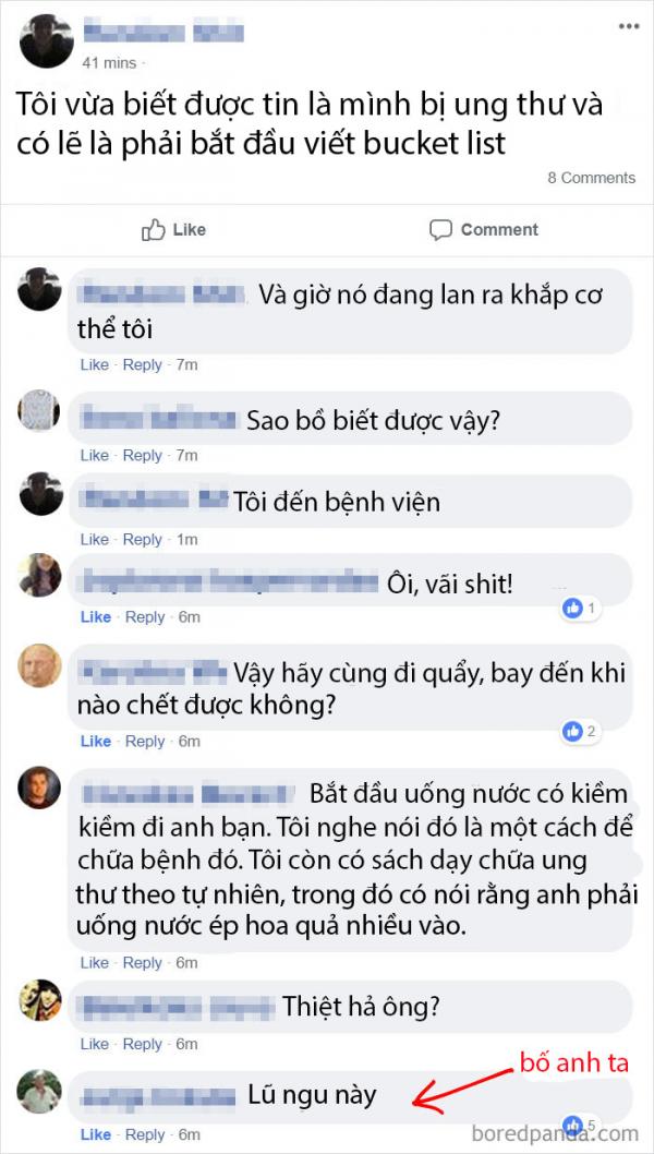 Cái kết 'đắng' cho mấy người muốn dùng khổ nhục kế để câu like trên mạng xã hội Cái kết 'đắng' cho mấy người muốn dùng khổ nhục kế để câu like trên mạng xã hội