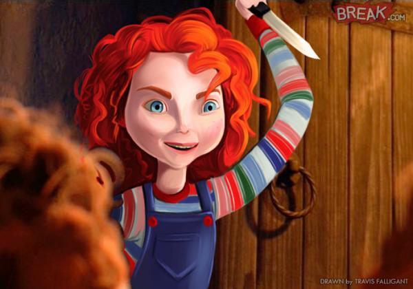 Sẽ thế nào nếu các nàng công chúa Disney là nhân vật chính trong phim kinh dị? Sẽ thế nào nếu các nàng công chúa Disney là nhân vật chính trong phim kinh dị?
