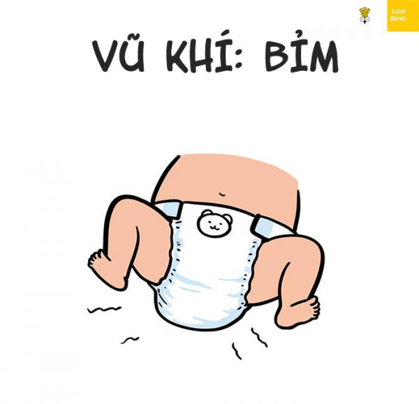 Bộ tranh hài hước: Trẻ con và những chiêu trò khiến các bậc phụ mẫu 'chết đi sống lại' Bộ tranh hài hước: Trẻ con và những chiêu trò khiến các bậc phụ mẫu 'chết đi sống lại'