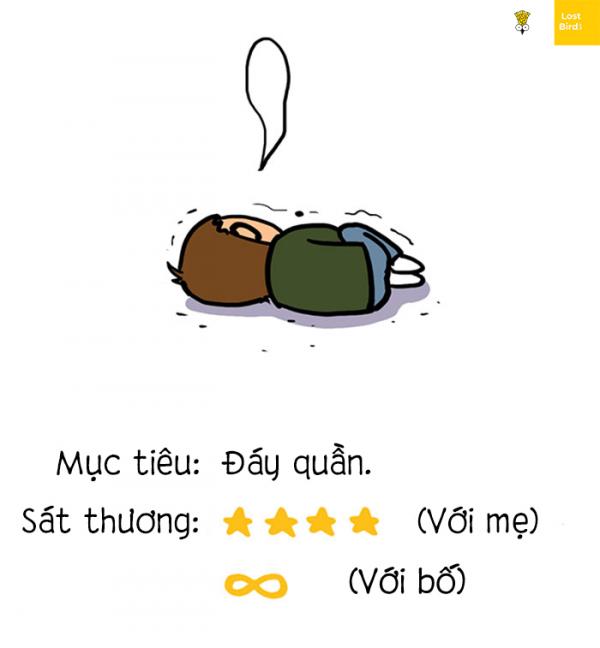 Bộ tranh hài hước: Trẻ con và những chiêu trò khiến các bậc phụ mẫu 'chết đi sống lại' Bộ tranh hài hước: Trẻ con và những chiêu trò khiến các bậc phụ mẫu 'chết đi sống lại'
