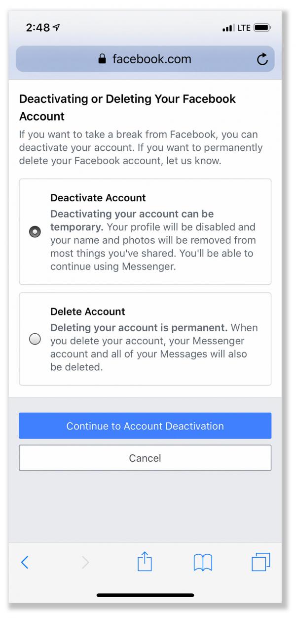 Các bước chuẩn bị cho 'cuộc ly hôn' vĩnh viễn với tài khoản Facebook hoặc Instagram Các bước chuẩn bị cho 'cuộc ly hôn' vĩnh viễn với tài khoản Facebook hoặc Instagram