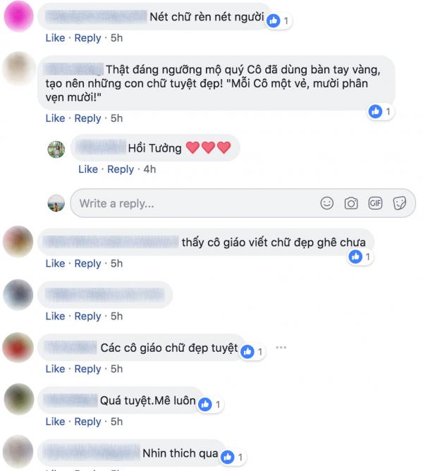 Ngỡ ngàng với nét chữ uyển chuyển của các cô giáo tiểu học mà không có bất cứ font chữ máy móc nào sánh bằng Ngỡ ngàng với nét chữ uyển chuyển của các cô giáo tiểu học mà không có bất cứ font chữ máy móc nào sánh bằng