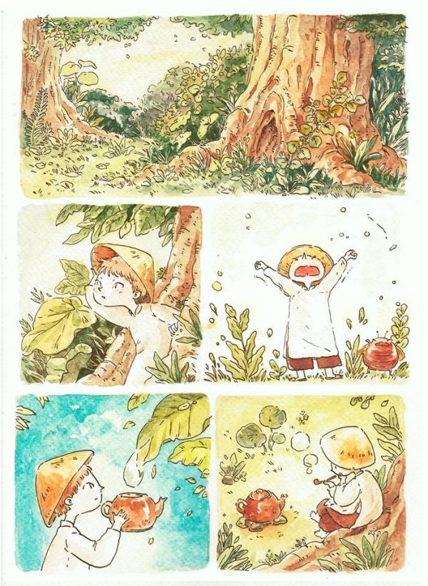Bộ truyện tranh Việt 'Little Gods of The Forest' khiến chúng ta phải ngẫm nghĩ về thiên nhiên quanh mình Bộ truyện tranh Việt 'Little Gods of The Forest' khiến chúng ta phải ngẫm nghĩ về thiên nhiên quanh mình
