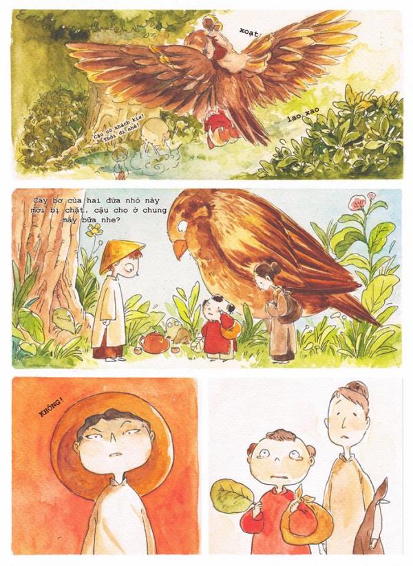 Bộ truyện tranh Việt 'Little Gods of The Forest' khiến chúng ta phải ngẫm nghĩ về thiên nhiên quanh mình Bộ truyện tranh Việt 'Little Gods of The Forest' khiến chúng ta phải ngẫm nghĩ về thiên nhiên quanh mình