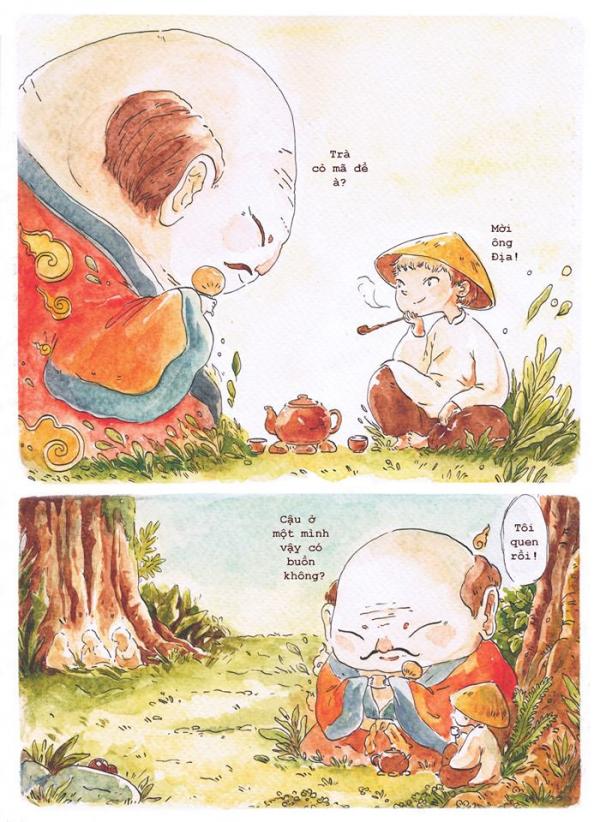 Bộ truyện tranh Việt 'Little Gods of The Forest' khiến chúng ta phải ngẫm nghĩ về thiên nhiên quanh mình Bộ truyện tranh Việt 'Little Gods of The Forest' khiến chúng ta phải ngẫm nghĩ về thiên nhiên quanh mình