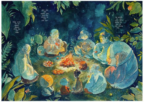 Bộ truyện tranh Việt 'Little Gods of The Forest' khiến chúng ta phải ngẫm nghĩ về thiên nhiên quanh mình Bộ truyện tranh Việt 'Little Gods of The Forest' khiến chúng ta phải ngẫm nghĩ về thiên nhiên quanh mình