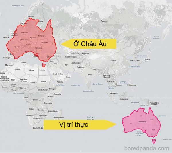 15 bức ảnh so sánh sẽ thay đổi cách nhìn của bạn về kích thước của các quốc gia trên thế giới 15 bức ảnh so sánh sẽ thay đổi cách nhìn của bạn về kích thước của các quốc gia trên thế giới