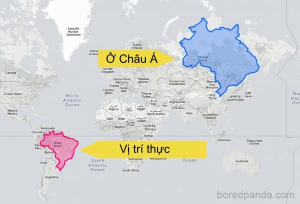 15 bức ảnh so sánh sẽ thay đổi cách nhìn của bạn về kích thước của các quốc gia trên thế giới 15 bức ảnh so sánh sẽ thay đổi cách nhìn của bạn về kích thước của các quốc gia trên thế giới