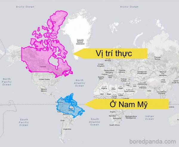 15 bức ảnh so sánh sẽ thay đổi cách nhìn của bạn về kích thước của các quốc gia trên thế giới 15 bức ảnh so sánh sẽ thay đổi cách nhìn của bạn về kích thước của các quốc gia trên thế giới