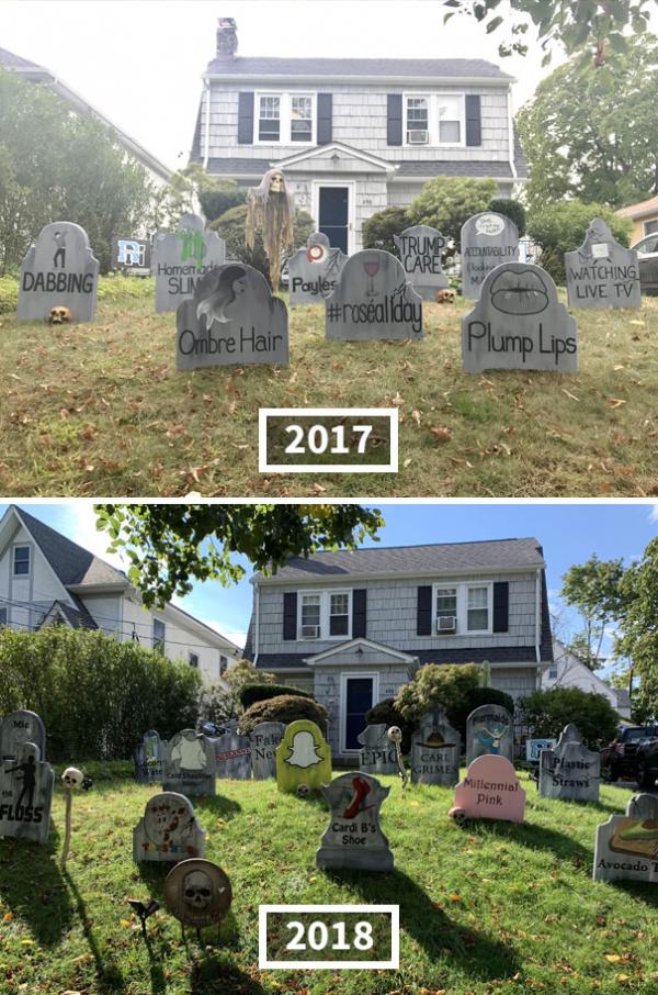 Bơi vào học hỏi cách trang trí Halloween dọa hàng xóm ăn ngủ không yên Bơi vào học hỏi cách trang trí Halloween dọa hàng xóm ăn ngủ không yên