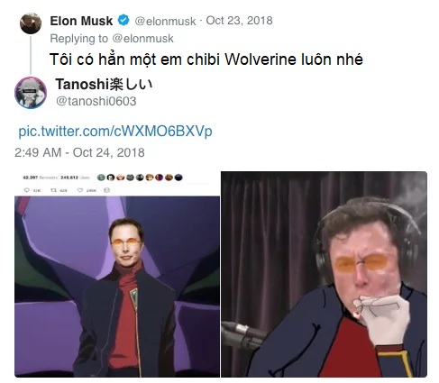 Buồn của Elon Musk: Tài khoản Twitter bị khóa chỉ vì nói yêu anime Buồn của Elon Musk: Tài khoản Twitter bị khóa chỉ vì nói yêu anime