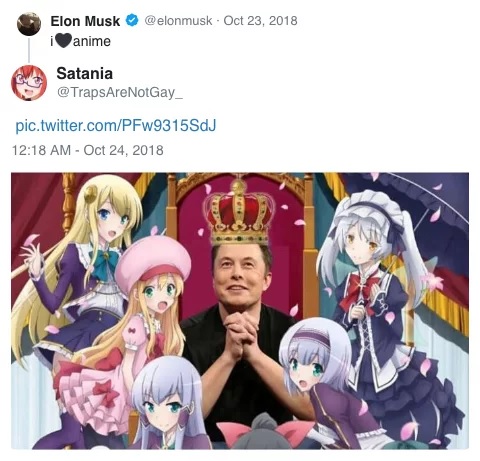 Buồn của Elon Musk: Tài khoản Twitter bị khóa chỉ vì nói yêu anime Buồn của Elon Musk: Tài khoản Twitter bị khóa chỉ vì nói yêu anime
