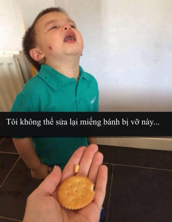 Những lý do 'trời ơi đất hỡi' khiến trẻ con bật khóc (Kì 2) Những lý do 'trời ơi đất hỡi' khiến trẻ con bật khóc (Kì 2)