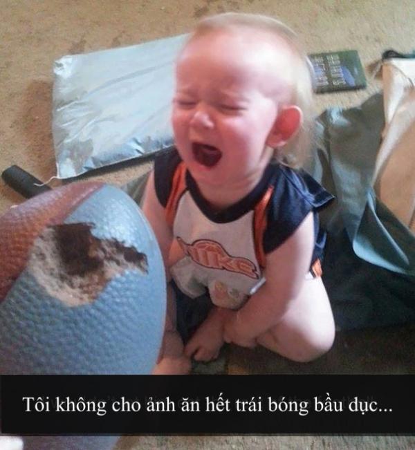 Những lý do 'trời ơi đất hỡi' khiến trẻ con bật khóc (Kì 2) Những lý do 'trời ơi đất hỡi' khiến trẻ con bật khóc (Kì 2)