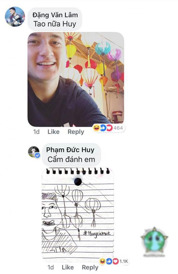Cứ tưởng Đức Huy U23 chuyển nghề vẽ tranh biếm họa, nào ngờ sự thật còn hài hước hơn thế Cứ tưởng Đức Huy U23 chuyển nghề vẽ tranh biếm họa, nào ngờ sự thật còn hài hước hơn thế