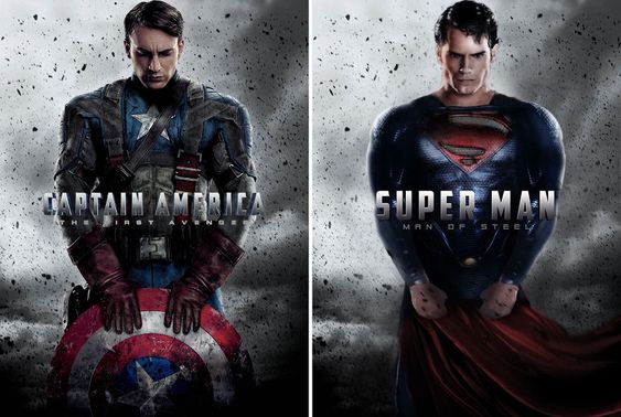 Marvel và DC: Vũ trụ song song giữa những tấm poster Marvel và DC: Vũ trụ song song giữa những tấm poster