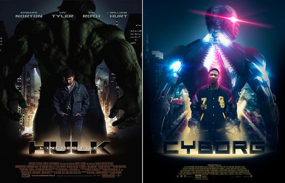 Marvel và DC: Vũ trụ song song giữa những tấm poster Marvel và DC: Vũ trụ song song giữa những tấm poster