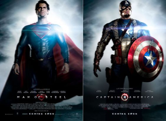 Marvel và DC: Vũ trụ song song giữa những tấm poster Marvel và DC: Vũ trụ song song giữa những tấm poster