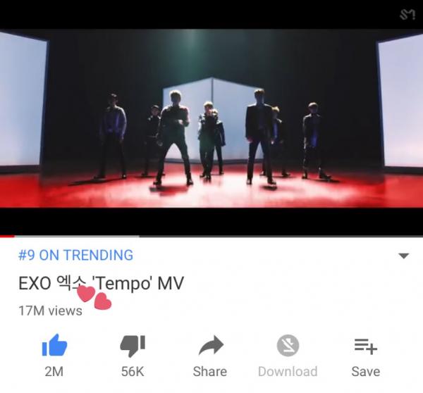 Sau 24 giờ, MV mới của EXO nuốt gọn 'top trending' thế giới và loạt kỷ lục choáng ngợp Sau 24 giờ, MV mới của EXO nuốt gọn 'top trending' thế giới và loạt kỷ lục choáng ngợp