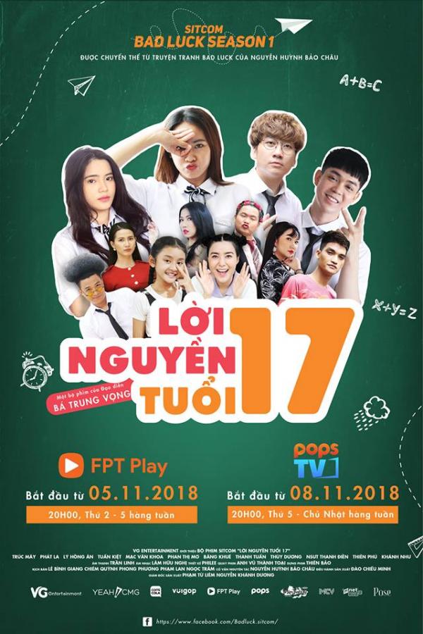 Sitcom 'Lời Nguyền Tuổi 17' chuyển thể từ truyện tranh 'Bad Luck': Ranh giới mong manh giữa 'hài hước' và 'làm lố' Sitcom 'Lời Nguyền Tuổi 17' chuyển thể từ truyện tranh 'Bad Luck': Ranh giới mong manh giữa 'hài hước' và 'làm lố'