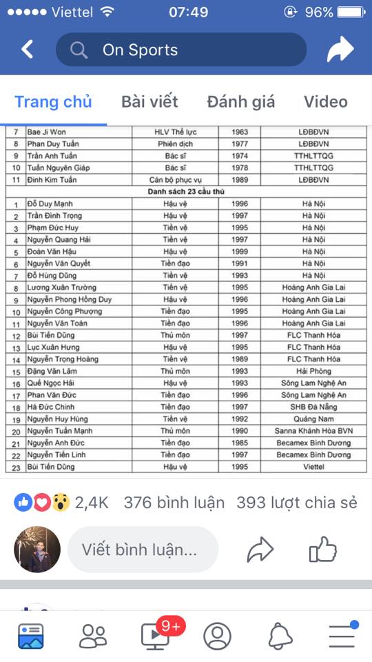 Cầu thủ bóng đá gửi email tha thiết xin Hà Anh Tuấn được book vé trễ vì phải tập luyện cho AFF Cup Cầu thủ bóng đá gửi email tha thiết xin Hà Anh Tuấn được book vé trễ vì phải tập luyện cho AFF Cup