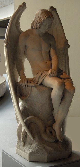 Tượng Lucifer trong nhà thờ Bỉ: Đập đi khắc lại lần hai nhưng vẫn gây tranh cãi vì quá gợi cảm Tượng Lucifer trong nhà thờ Bỉ: Đập đi khắc lại lần hai nhưng vẫn gây tranh cãi vì quá gợi cảm