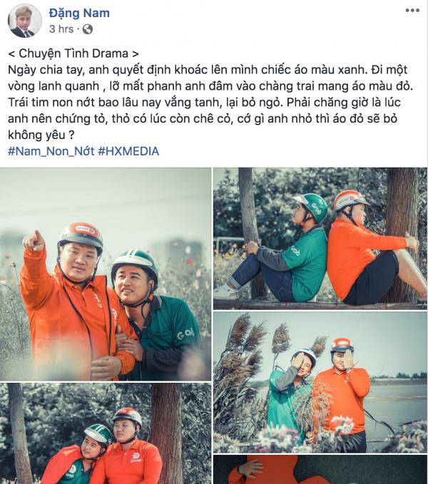 'Cười không nhặt được mồm' với bộ ảnh cưới khi Grab và Go-Viet quyết định về chung một nhà 'Cười không nhặt được mồm' với bộ ảnh cưới khi Grab và Go-Viet quyết định về chung một nhà