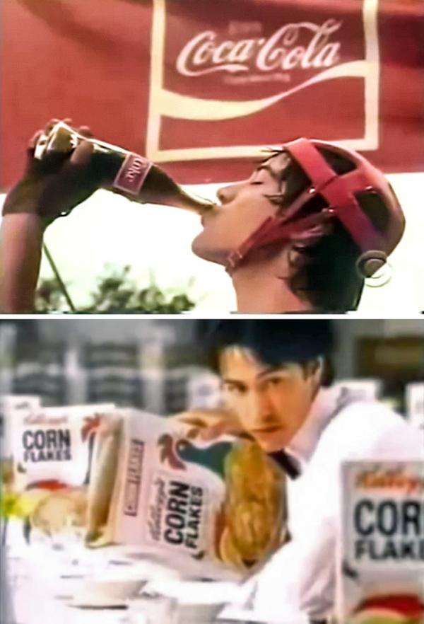 Nhìn lại Brad Pitt, Keanu Reeves và loạt sao Hollywood thuở còn phải đi đóng quảng cáo kiếm sống Nhìn lại Brad Pitt, Keanu Reeves và loạt sao Hollywood thuở còn phải đi đóng quảng cáo kiếm sống