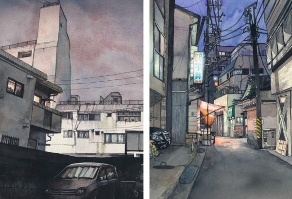 Đêm Tokyo dưới con mắt của người họa sĩ từng tham gia làm phim 'Your Name' Đêm Tokyo dưới con mắt của người họa sĩ từng tham gia làm phim 'Your Name'