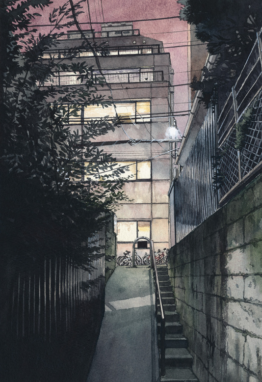 Đêm Tokyo dưới con mắt của người họa sĩ từng tham gia làm phim 'Your Name' Đêm Tokyo dưới con mắt của người họa sĩ từng tham gia làm phim 'Your Name'