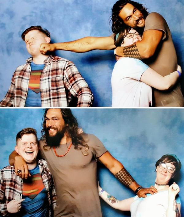 Ra mà xem Jason Momoa 'lầy lội' khi chọc ghẹo tất cả cặp đôi muốn chụp hình với mình Ra mà xem Jason Momoa 'lầy lội' khi chọc ghẹo tất cả cặp đôi muốn chụp hình với mình
