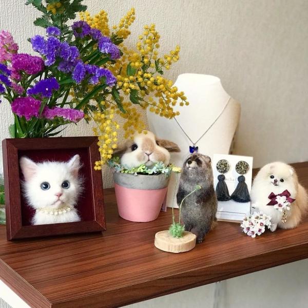Nghệ sĩ Nhật Bản làm chân dung mèo 3D bằng sợi len và vải nỉ khiến nhiều người kinh ngạc vì quá thật Nghệ sĩ Nhật Bản làm chân dung mèo 3D bằng sợi len và vải nỉ khiến nhiều người kinh ngạc vì quá thật