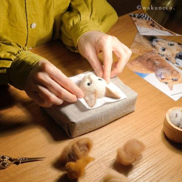 Nghệ sĩ Nhật Bản làm chân dung mèo 3D bằng sợi len và vải nỉ khiến nhiều người kinh ngạc vì quá thật Nghệ sĩ Nhật Bản làm chân dung mèo 3D bằng sợi len và vải nỉ khiến nhiều người kinh ngạc vì quá thật