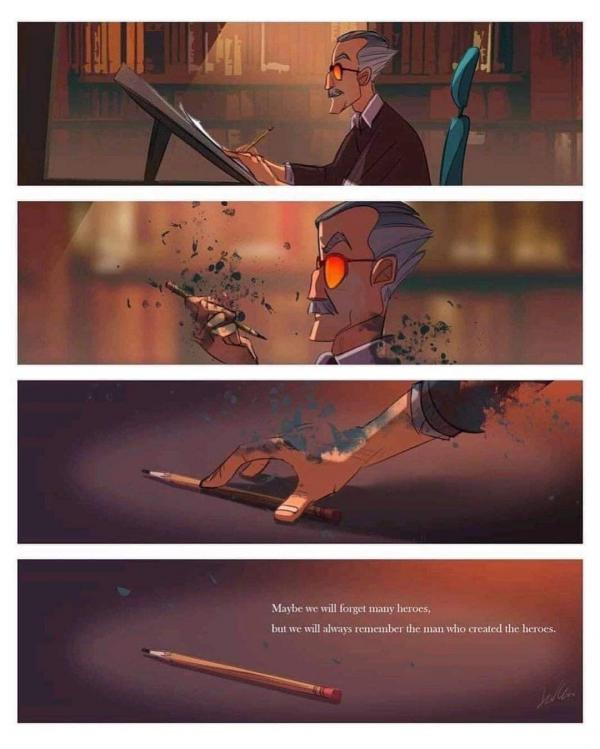 'Huyền thoại Marvel' Stan Lee qua nét vẽ của các họa sĩ trên khắp thế giới 'Huyền thoại Marvel' Stan Lee qua nét vẽ của các họa sĩ trên khắp thế giới