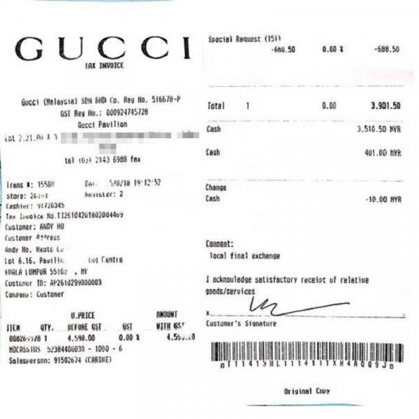 Đôi giày Gucci mới mua hơn 20 triệu đồng tàn tạ chỉ sau khi mang... 3 tiếng Đôi giày Gucci mới mua hơn 20 triệu đồng tàn tạ chỉ sau khi mang... 3 tiếng
