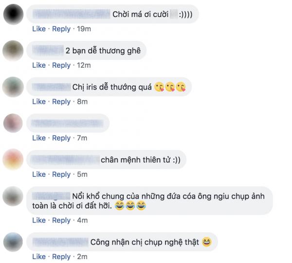 Cười ngất khi nghe Iris Cao kể chuyện 'mình chụp ảnh cho chồng, chồng chụp ảnh cho mình' Cười ngất khi nghe Iris Cao kể chuyện 'mình chụp ảnh cho chồng, chồng chụp ảnh cho mình'