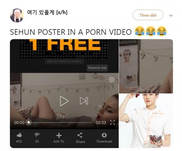Đang hăng hái lướt phim 18+, fan ngạc nhiên nhận ra sự hiện diện 'bất đắc dĩ' của EXO Sehun Đang hăng hái lướt phim 18+, fan ngạc nhiên nhận ra sự hiện diện 'bất đắc dĩ' của EXO Sehun