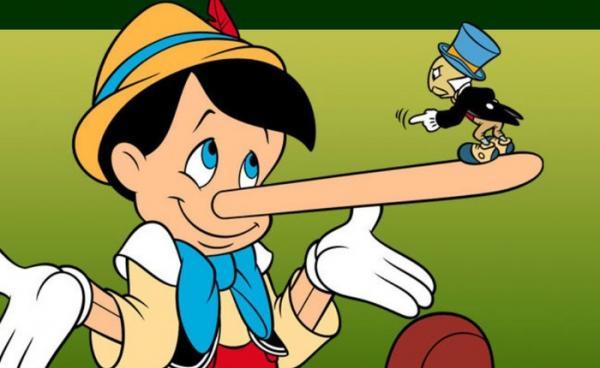Hiện tượng Pinocchio ngược – mũi thực sự co lại khi nói dối Hiện tượng Pinocchio ngược – mũi thực sự co lại khi nói dối