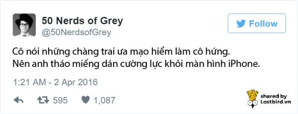 '50 Sắc Thái' nóng bỏng như thế mà được 'mọt sách' viết lại thì như thế nào? '50 Sắc Thái' nóng bỏng như thế mà được 'mọt sách' viết lại thì như thế nào?