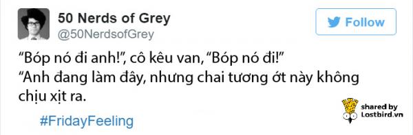 '50 Sắc Thái' nóng bỏng như thế mà được 'mọt sách' viết lại thì như thế nào? '50 Sắc Thái' nóng bỏng như thế mà được 'mọt sách' viết lại thì như thế nào?