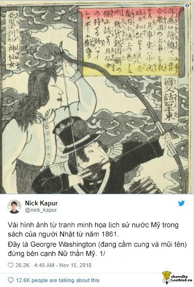 'Bế quan tỏa cảng' quá lâu, người Nhật ngây thơ miêu tả lịch sử nước Mỹ như chuyện cổ tích 'Bế quan tỏa cảng' quá lâu, người Nhật ngây thơ miêu tả lịch sử nước Mỹ như chuyện cổ tích