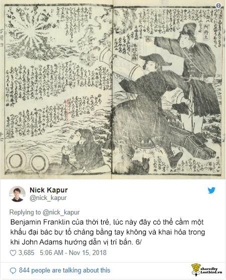 'Bế quan tỏa cảng' quá lâu, người Nhật ngây thơ miêu tả lịch sử nước Mỹ như chuyện cổ tích 'Bế quan tỏa cảng' quá lâu, người Nhật ngây thơ miêu tả lịch sử nước Mỹ như chuyện cổ tích