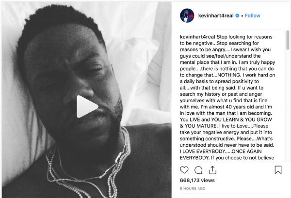 Kevin Hart rút khỏi vị trí MC lễ trao giải Oscar 2019 vì scandal kỳ thị người đồng tính Kevin Hart rút khỏi vị trí MC lễ trao giải Oscar 2019 vì scandal kỳ thị người đồng tính