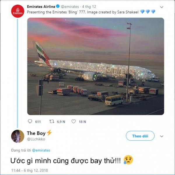 Bức ảnh chiếc máy bay phủ kín kim cương làm chao đảo cộng đồng mạng Bức ảnh chiếc máy bay phủ kín kim cương làm chao đảo cộng đồng mạng