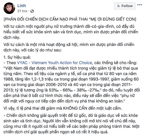 Chiến dịch 'Mẹ ơi! Đừng giết con': Mục đích nhân đạo nhưng chưa thấu đáo? Chiến dịch 'Mẹ ơi! Đừng giết con': Mục đích nhân đạo nhưng chưa thấu đáo?